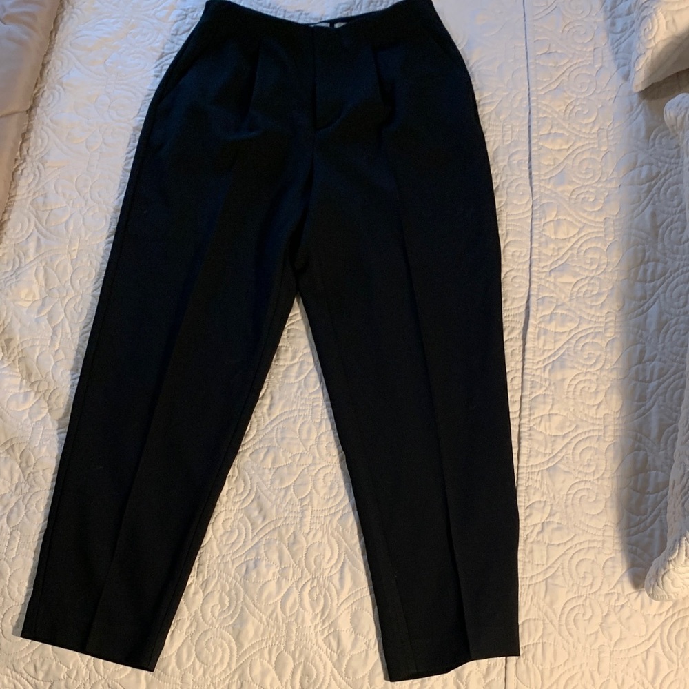a new day Womans  Black Stretch Dress Pants size 4